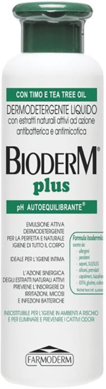 BIODERM PLUS ANTIBATTERICO 250 ML - Magnumfarma.it