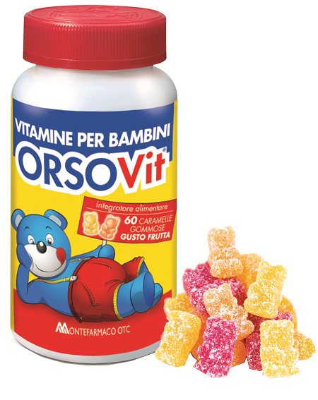 ORSOVIT CARAMELLE GOMMOSE VITAMINA BB SENZA GLUTINE 60 PEZZI - Magnumfarma.it