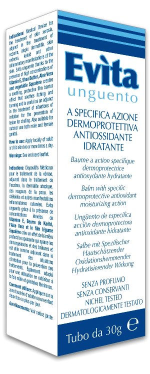 EVITA UNGUENTO A SPECIFICA AZIONE DERMOPROTETTIVA ANTIOSSIDANTE IDRATANTE 30 ML - Magnumfarma.it