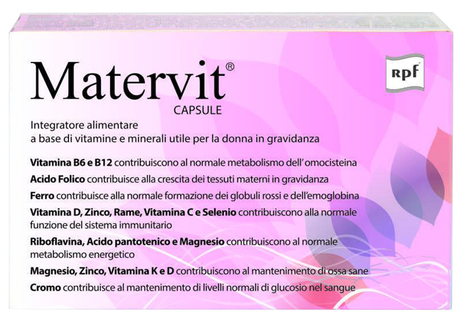 MATERVIT 30 CAPSULE - Magnumfarma.it
