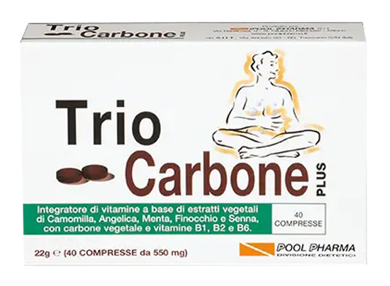 TRIOCARBONE PLUS 40 COMPRESSE - Magnumfarma.it