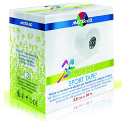 NASTRO AUTOADESIVO ANELASTICO PER FASCIATURE DI SOSTEGNO E TAPING MASTER-AID SPORT 3,8X10 - Magnumfarma.it