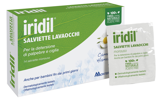 IRIDIL LAVAOCCHI 14 SALVIETTE MONOUSO - Magnumfarma.it