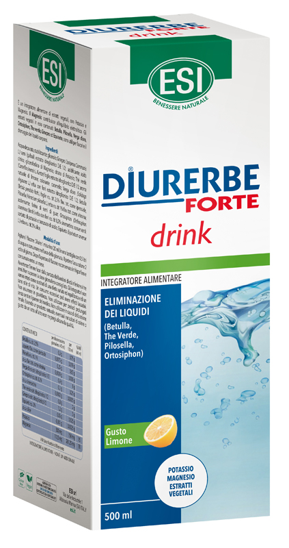 ESI DIURERBE FORTE DRINK LIMONE 500 ML - Magnumfarma.it