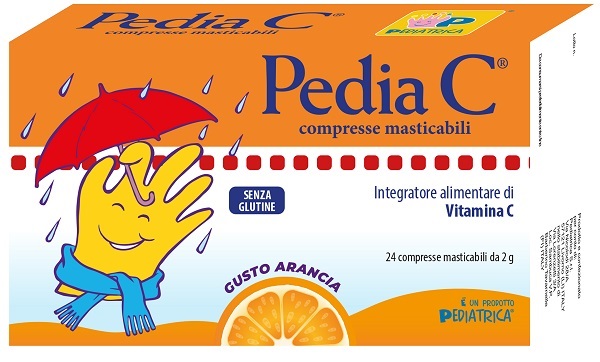 PEDIA C ARANCIA 24 COMPRESSE MASTICABILI - Magnumfarma.it