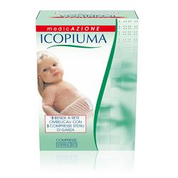 ICOPIUMA BENDA A COMPRESSIONE FISIOLOGICA RETE OMBELICALE CON GARZE STERILI 1 PEZZO - Magnumfarma.it