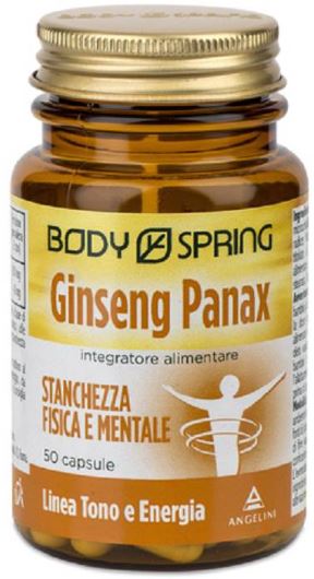 BODY SPRING GINSENG 50 CAPSULE - Magnumfarma.it