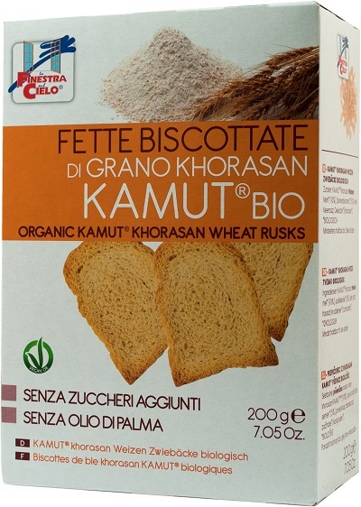 FSC FETTE BISCOTTATE DI KAMUT BIO SENZA ZUCCHERI AGGIUNTI CON OLIO DI GIRASOLE SENZA OLIO DI PALMA 200 G - Magnumfarma.it