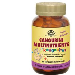 CANGURINI MULTINUTRIENTS FRUTTI BOSCO 60 COMPRESSE - Magnumfarma.it