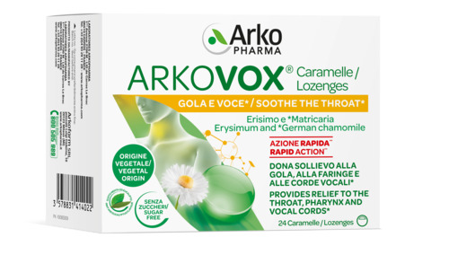 ARKOVOX MENTA/EUCALIPTO 24 CARAMELLE - Magnumfarma.it