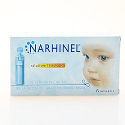 SOLUZIONE FISIOLOGICA PER ASPIRATORE NASALE NARHINEL 20 FIALE DA 5ML - Magnumfarma.it