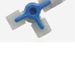 RUBINETTO A 3 VIE DELTA 3W WHITE CONNETTORI LUER LOCK GIREVOLI 1 PEZZO - Magnumfarma.it