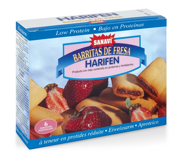 HARIFEN SNACK FRAGOLA 125 G - Magnumfarma.it
