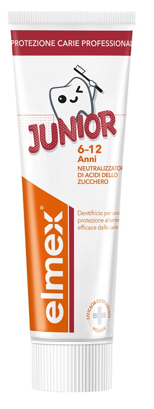 ELMEX JUNIOR PROFESSIONAL DENTIFRICIO 75 ML - Magnumfarma.it