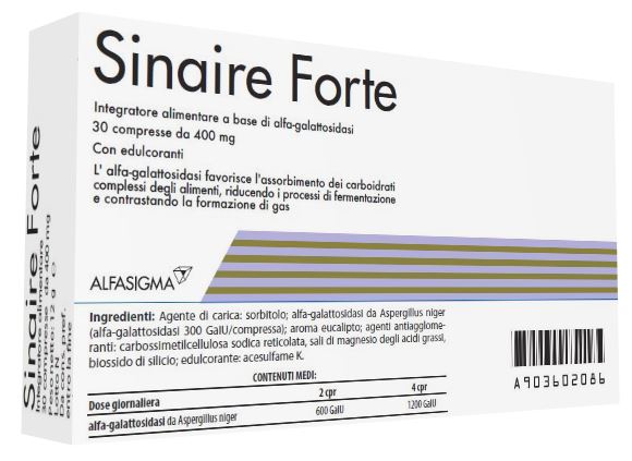 SINAIRE FORTE 30 COMPRESSE 300GALU - Magnumfarma.it