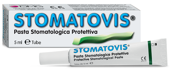 PASTA STOMATOLOGICA PROTETTIVA STOMATOVIS STOMATITI AFTOSE 5 ML - Magnumfarma.it