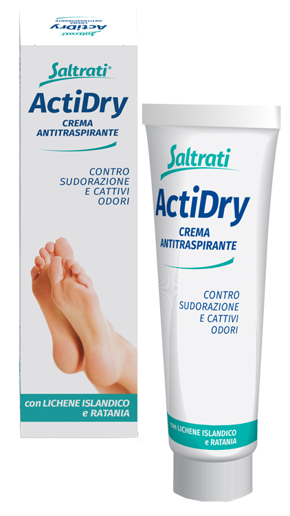 SALTRATI ACTIDRY CREMA ANTITRASPIRANTE 100 ML - Magnumfarma.it