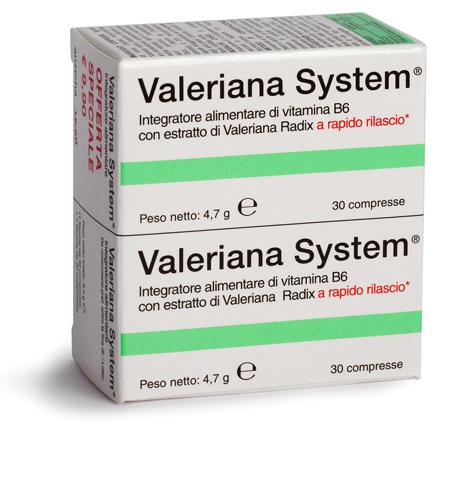 VALERIANA SYSTEM 30 COMPRESSE + 30 COMPRESSE - Magnumfarma.it