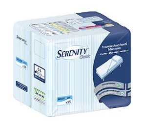 TRAVERSA SALVAMATERASSO PER INCONTINENZA SERENITY CLASSIC MISURA 60X90CM 15 PEZZI - Magnumfarma.it
