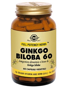GINKGO BILOBA 60 60 CAPSULE VEGETALI - Magnumfarma.it