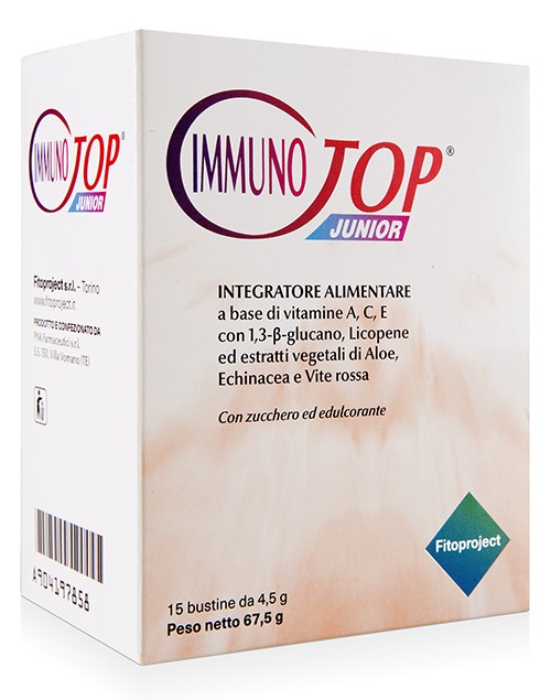 IMMUNOTOP JUNIOR 15 BUSTINE DA 4,5 G - Magnumfarma.it