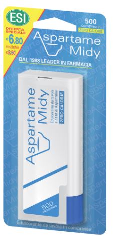 ESI ASPARTAME MIDY 500 COMPRESSE - Magnumfarma.it