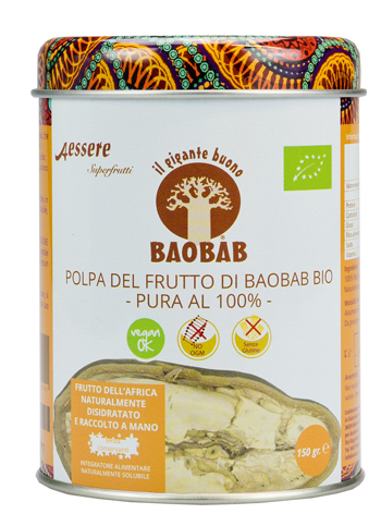 BAOBAB AESSERE POLPA BIO 150 G - Magnumfarma.it