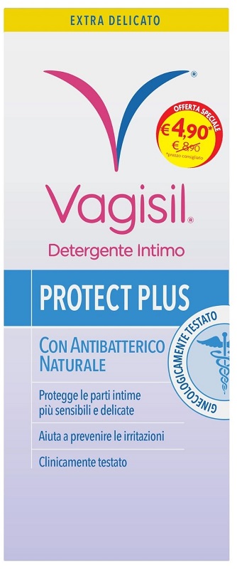 VAGISIL DETERGENTE INTIMO PROTECT PLUS 250 ML - Magnumfarma.it