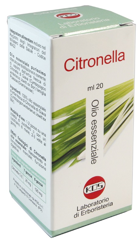 CITRONELLA OLIO ESSENZIALE 20 ML - Magnumfarma.it
