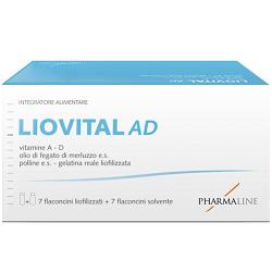 LIOVITAL ADULTI 7 FLACONCINI LIOFILIZZATO + 7 FLACONCINI SOLVENTE - Magnumfarma.it