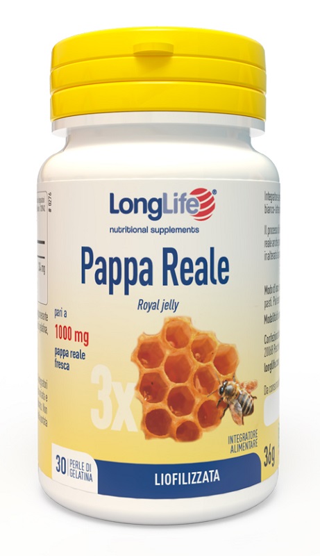 LONGLIFE PAPPA REALE 30 PERLE IN GELATINA - Magnumfarma.it