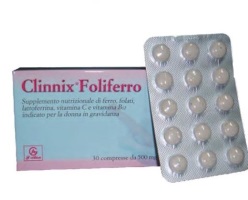 CLINNIX FOLIFERRO 30 COMPRESSE - Magnumfarma.it