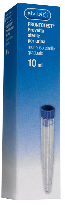 PROVETTA PER URINA ALVITA PRONTOTEST GRADUATA 10ML - Magnumfarma.it