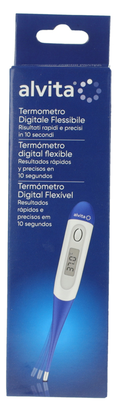TERMOMETRO DIGITALE FLESSIBILE ALVITA - Magnumfarma.it