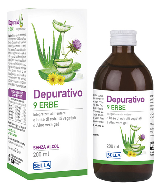 DEPURATIVO 9 ERBE 200 ML - Magnumfarma.it