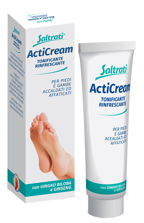 SALTRATI ACTICREAM TONIFICANTE RINFRESCANTE PER PIEDI E GAMBE 100 ML - Magnumfarma.it