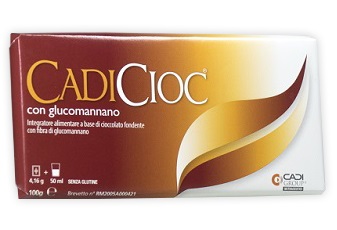 CADICIOC TAVOLETTA FONDENTE CON GLUCOMANNANO 100 G - Magnumfarma.it