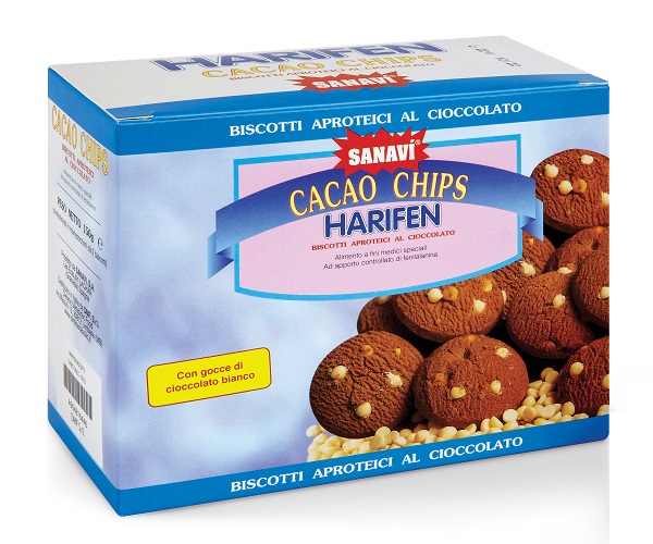 HARIFEN CHIPS CACAO BIANCO 150 G - Magnumfarma.it