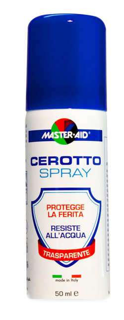 CEROTTO SPRAY MASTER-AID FLACONE 50ML CIRCA 80 APPLICAZIONI - Magnumfarma.it