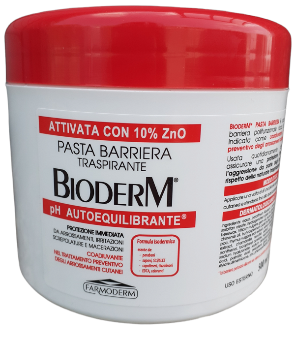 BIODERM PASTA BARRIERA ZINCO 500 ML - Magnumfarma.it