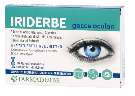 IRIDERBE GOCCE OCULARI MONODOSI 10 FLACONCINI DA 0,5ML - Magnumfarma.it