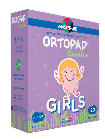 CEROTTO OCULARE PER ORTOTTICA ORTOPAD GIRLS M 5,4X7,6 20 PEZZI - Magnumfarma.it