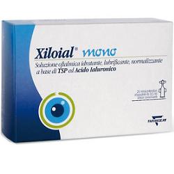 SOLUZIONE OFTALMICA IDRATANTE LUBRIFICANTE XILOIAL 20 MONODOSE DA 0,5ML - Magnumfarma.it