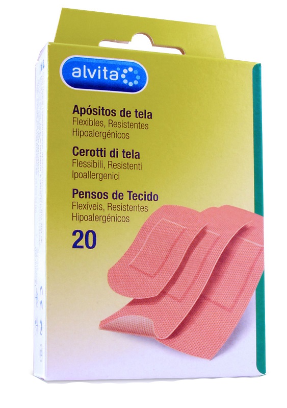 CEROTTO TELA 20 PEZZI ALVITA - Magnumfarma.it