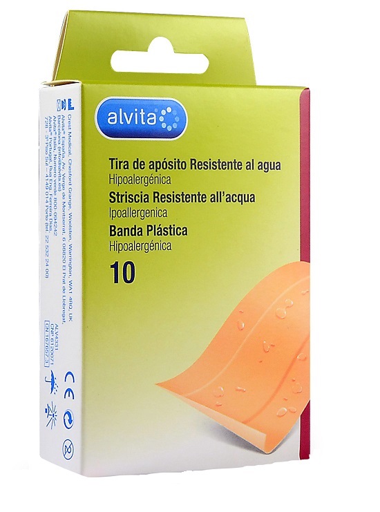 CEROTTO IMPERMEABILE ALVITA 10 X 6 CM 10 PEZZI - Magnumfarma.it