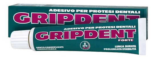 GRIPDENT FORTE ADESIVO PER PROTESI DENTARIA 40 G - Magnumfarma.it