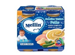 MELLIN BABY CENA COMPLETA POLLO VERDURE 2 PEZZI 200 G - Magnumfarma.it