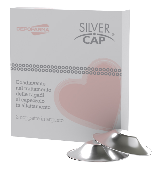 SILVER CAP COPPETTE IN ARGENTO COPRI CAPEZZOLI PER ALLATTAMENTO 2 PEZZI - Magnumfarma.it