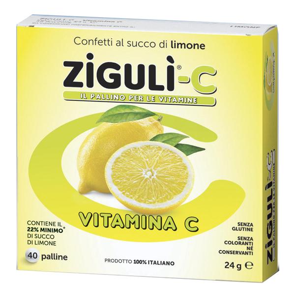 ZIGULI C LIMONE 40 CONFETTI 24 G - Magnumfarma.it
