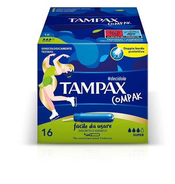 TAMPAX COMPAK SUPER 16 PEZZI - Magnumfarma.it